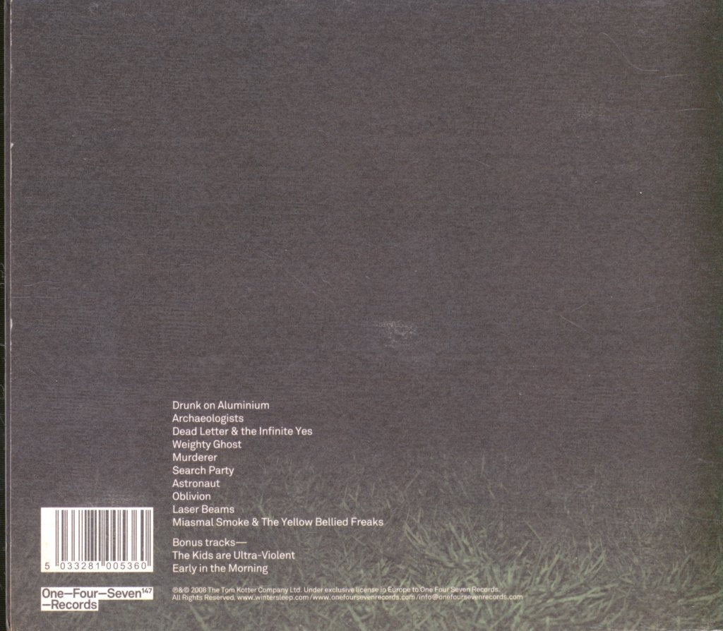 Wintersleep - Welcome To The Night Sky - Cd
