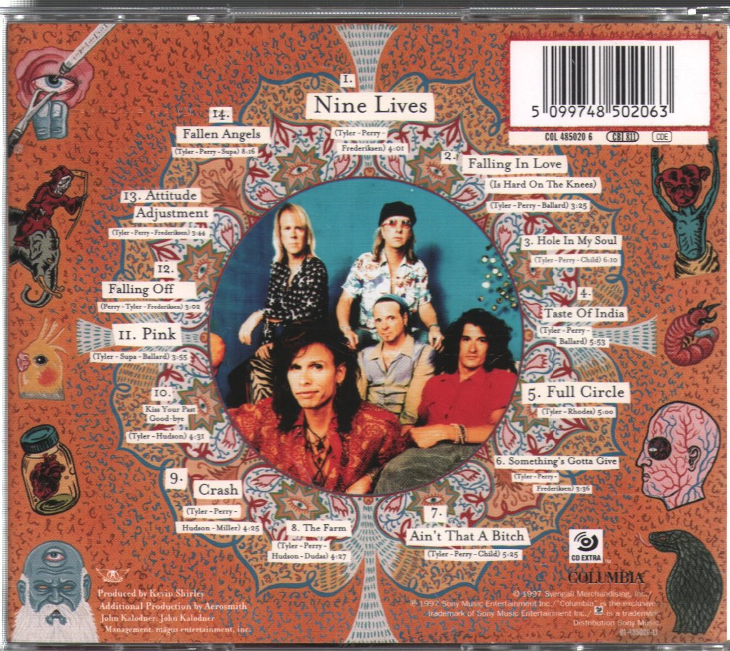 Aerosmith - Nine Lives - Cd