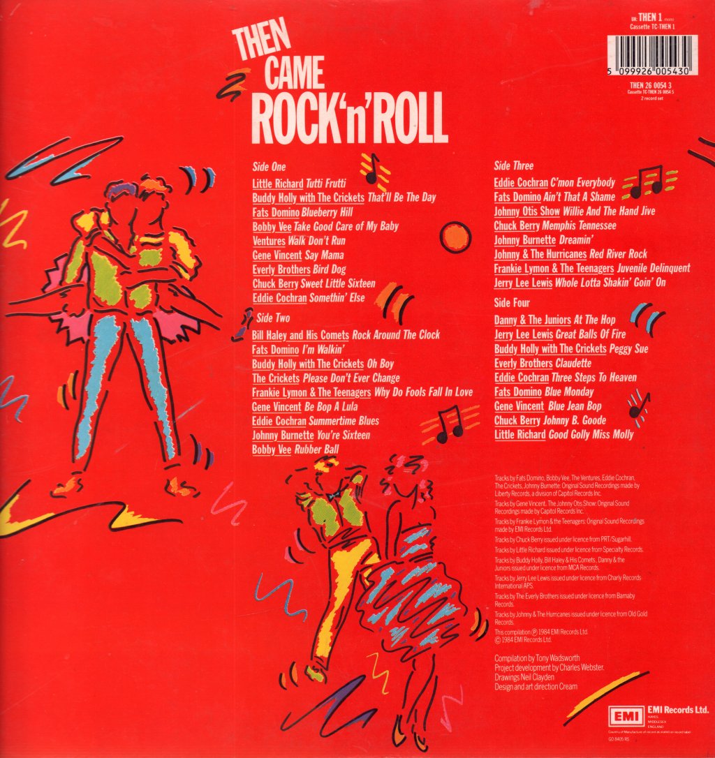 Various Artists - Then Came Rock N Roll - Double Lp