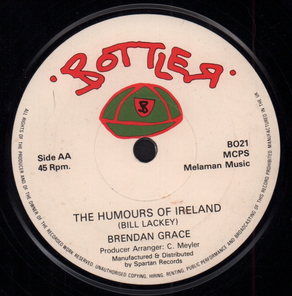 Brendan Grace - Song For Mira - 7 Inch
