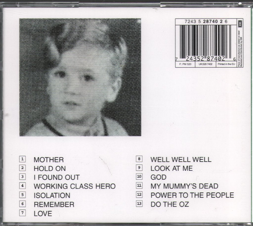 John Lennon - John Lennon/Plastic Ono Band - Cd