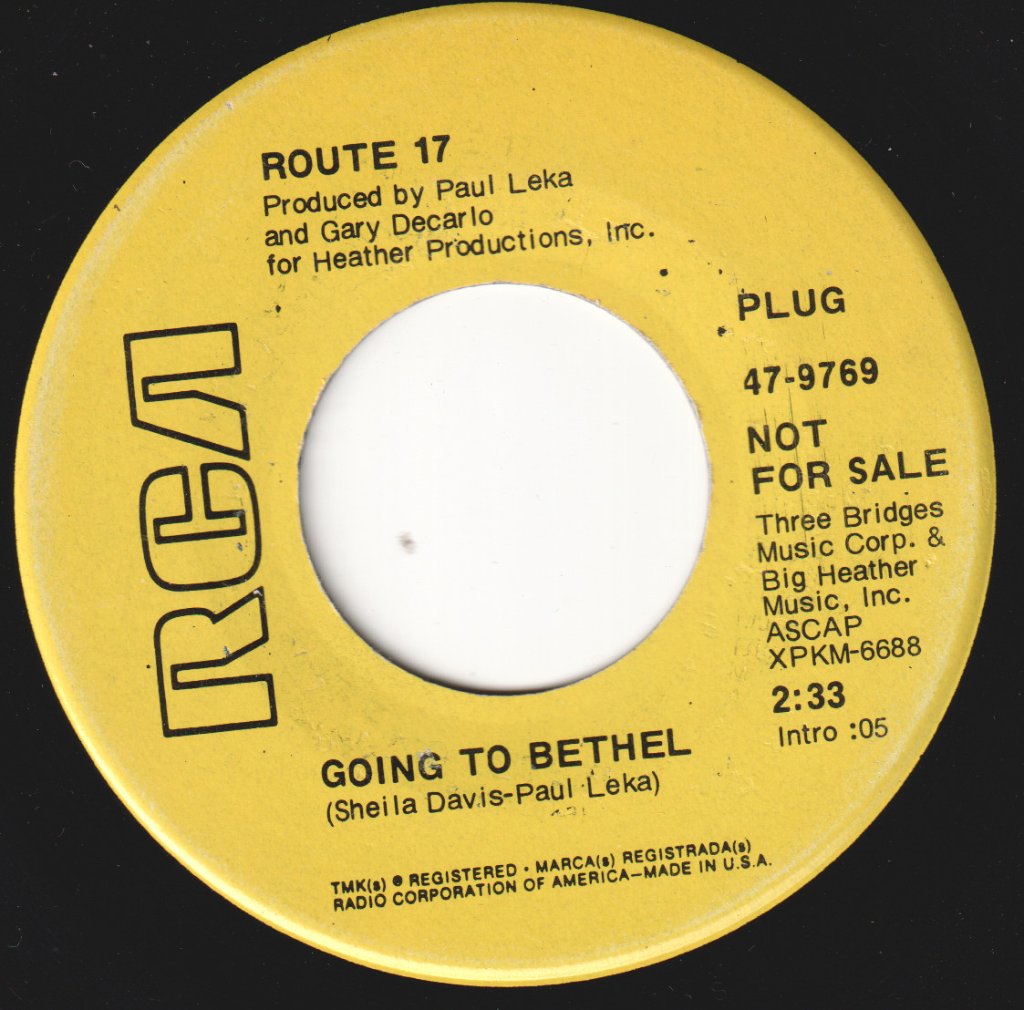 Route 17 - Going To Bethel - 7 Inch