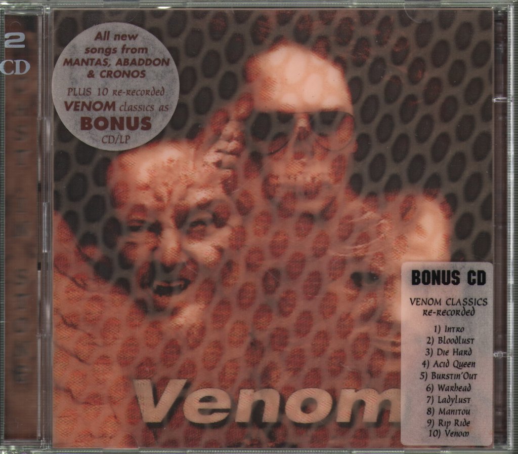 Venom - Cast In Stone - Double Cd