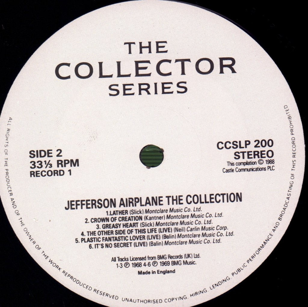 Jefferson Airplane - Collection - Double Lp