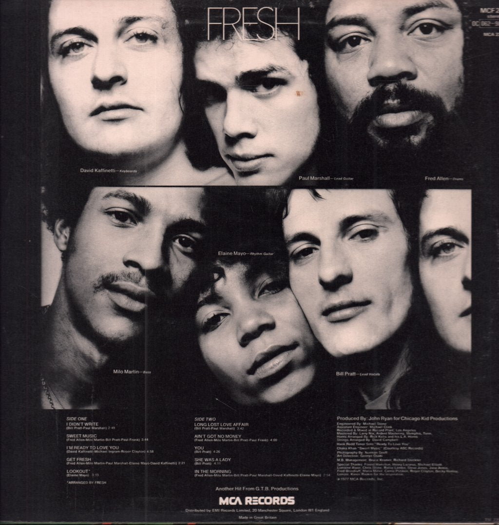 Fresh (Soul Group) - Get Fresh - Lp