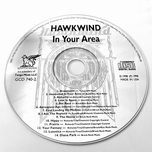 Hawkwind - In Your Area - Cd