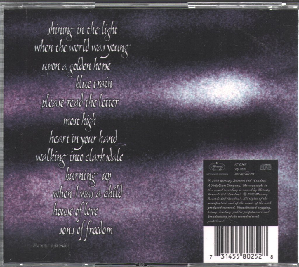 Jimmy Page And Robert Plant - Walking Into Clarksdale - Cd