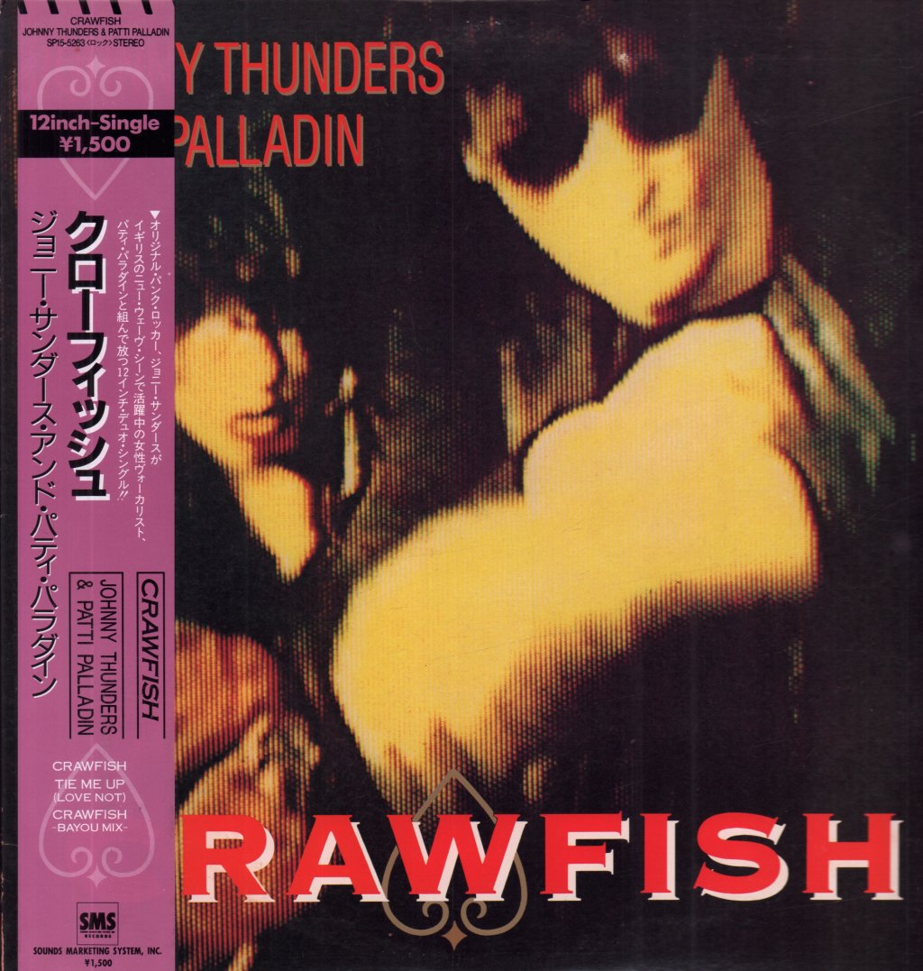 Johnny Thunders And Patti Palladin - Crawfish - 12 Inch
