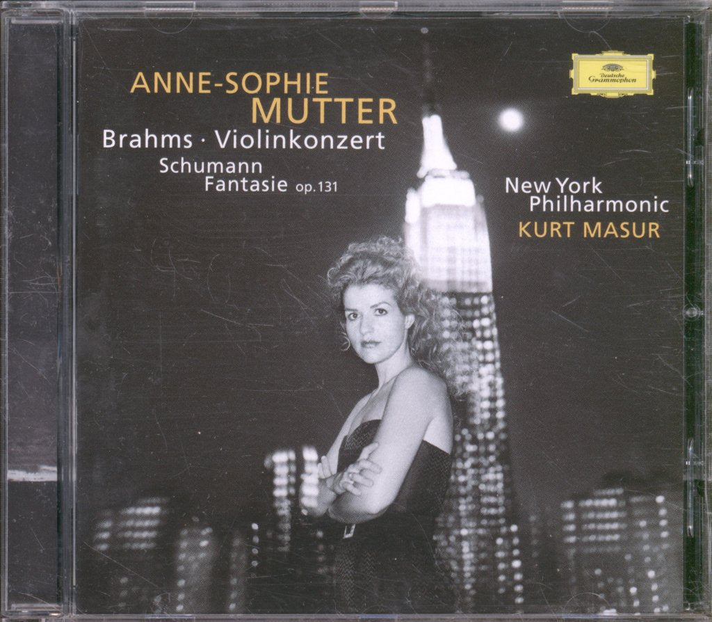 Anne-Sophie Mutter / Kurt Masur / New York Philharmonic Orchestra - Brahms Violinkonzert / Schumann - Fantasie Op. 131 - Cd