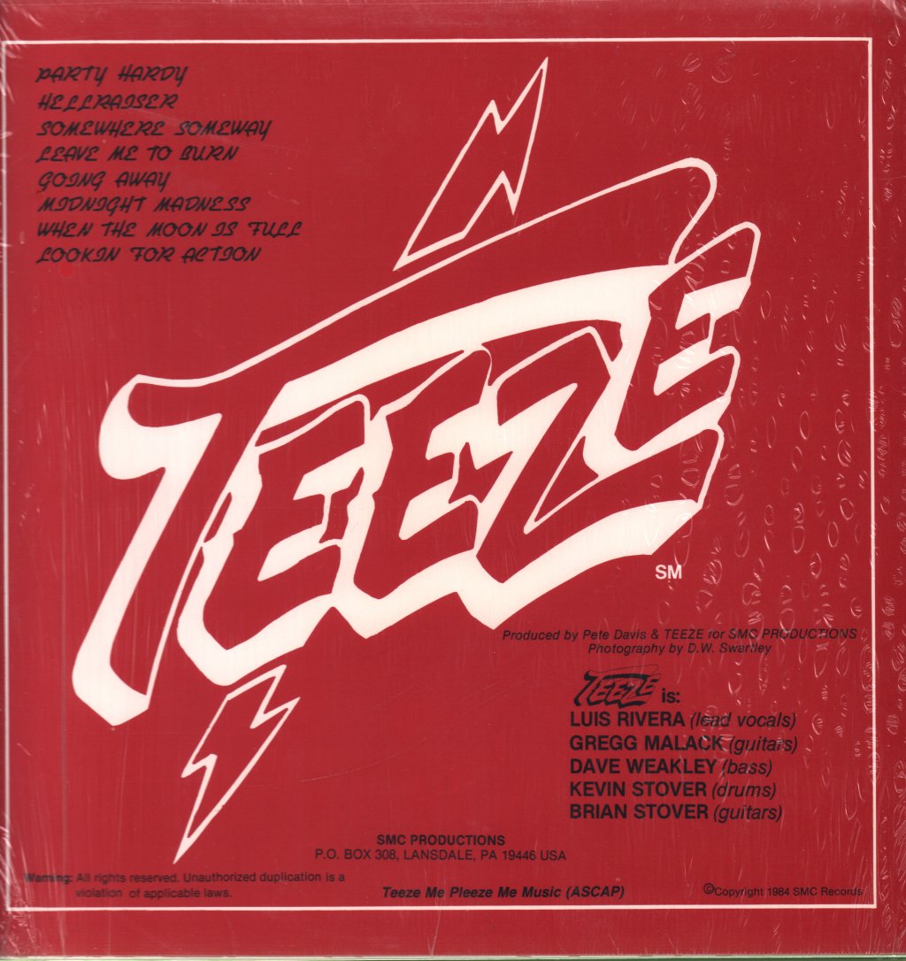 Teeze - Teeze - Lp