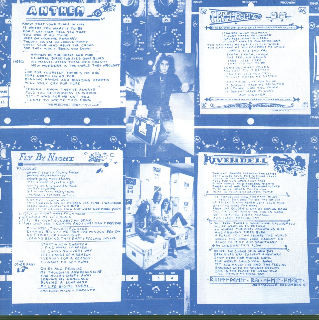 Rush - Fly By Night - Lp