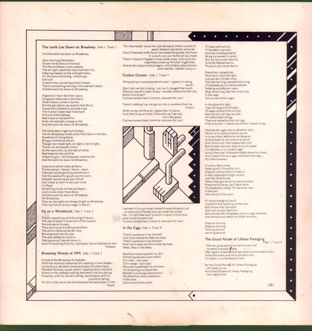Genesis - Lamb Lies Down On Broadway - Double Lp