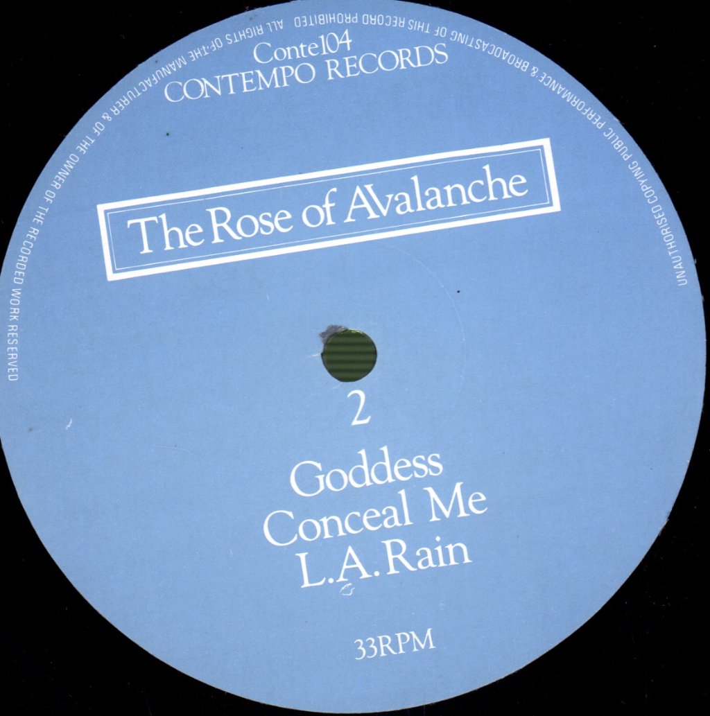 Rose Of Avalanche - Rose Of Avalanche - Lp