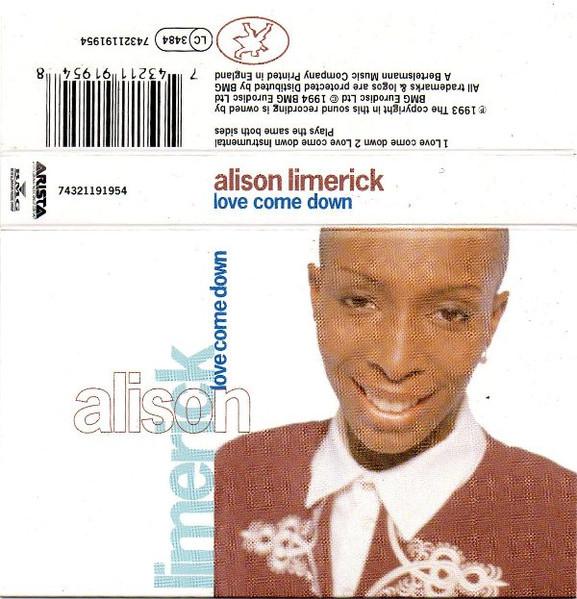 Alison Limerick - Love Come Down - Cassette