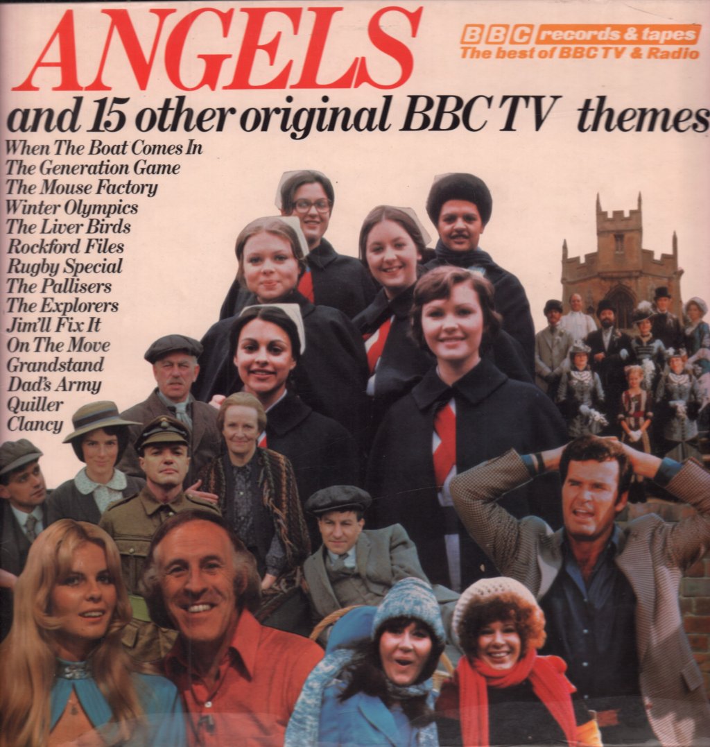 Various Artists - Angels And 15 Other Original Bbc Tv Themes - Lp