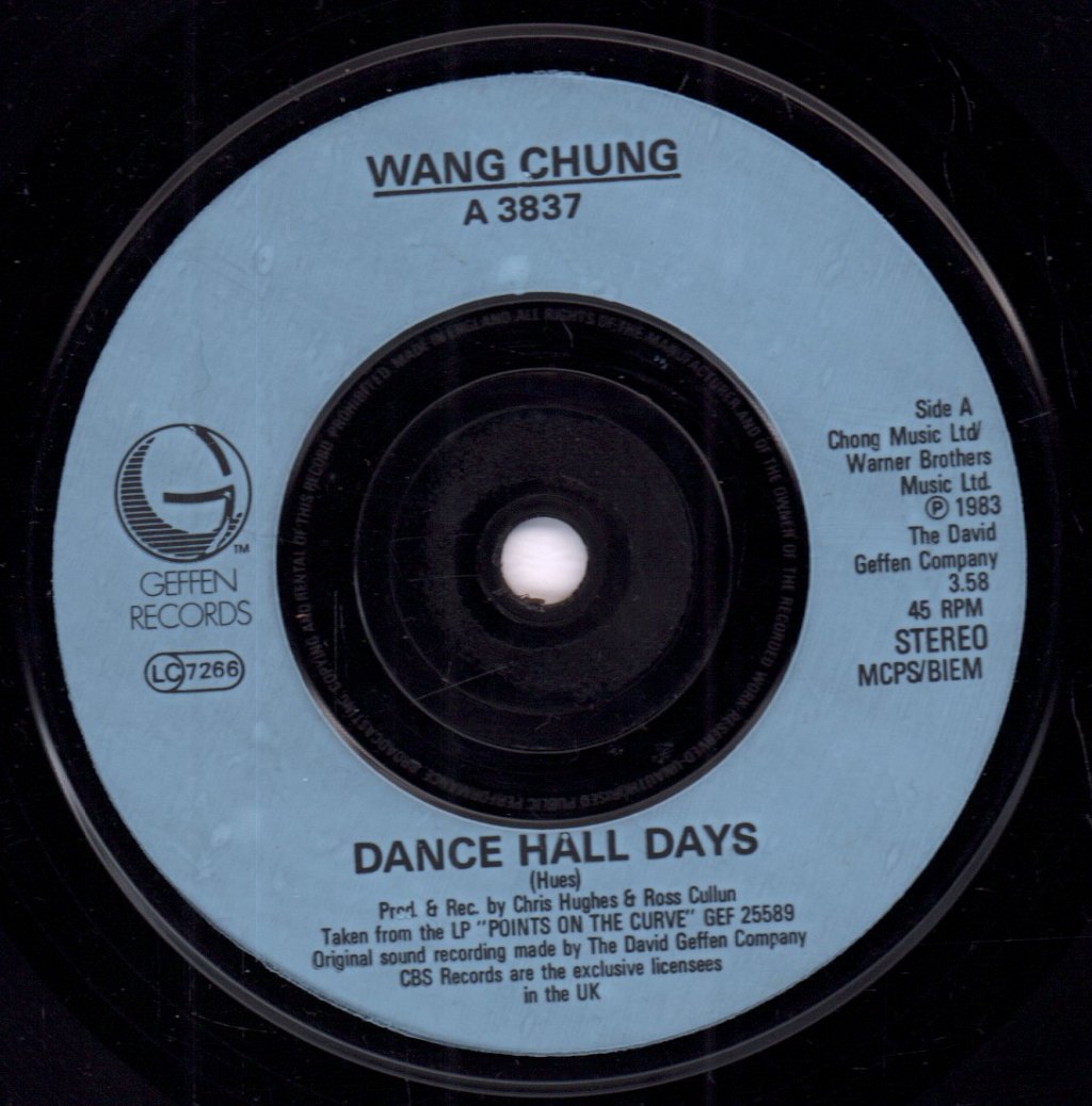 Wang Chung - Dance Hall Days - 7 Inch