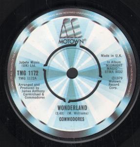 Commodores - Wonderland - 7 Inch