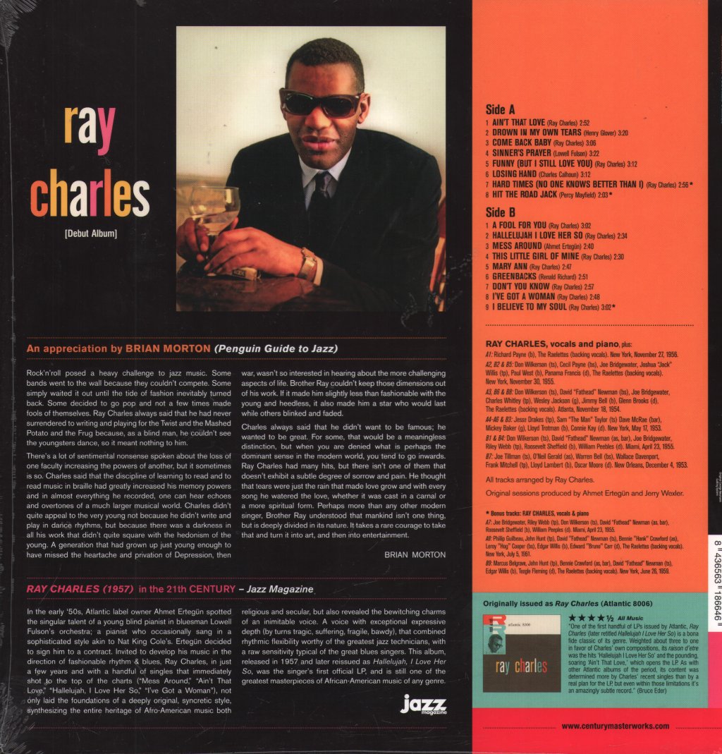 Ray Charles - Debut Album - Lp