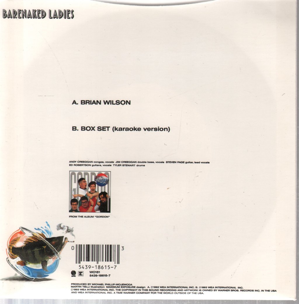 Barenaked Ladies - Brian Wilson - 7 Inch