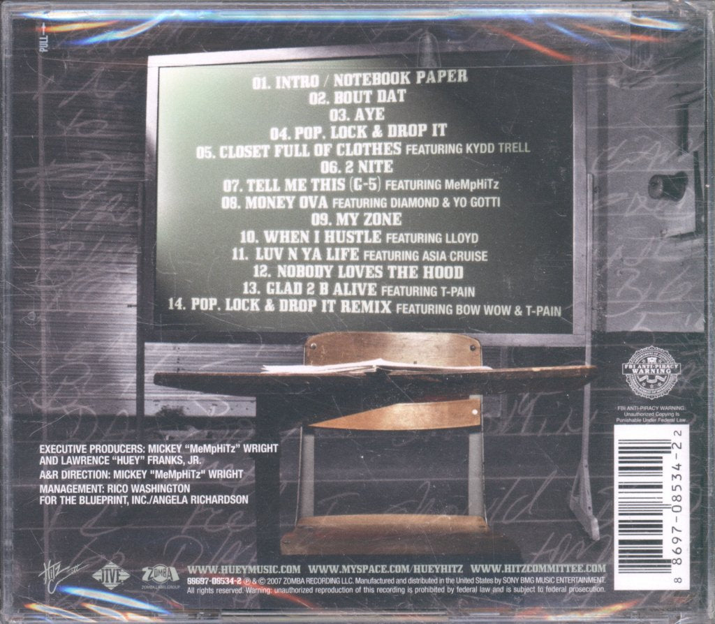 Huey - Notebook Paper - Cd