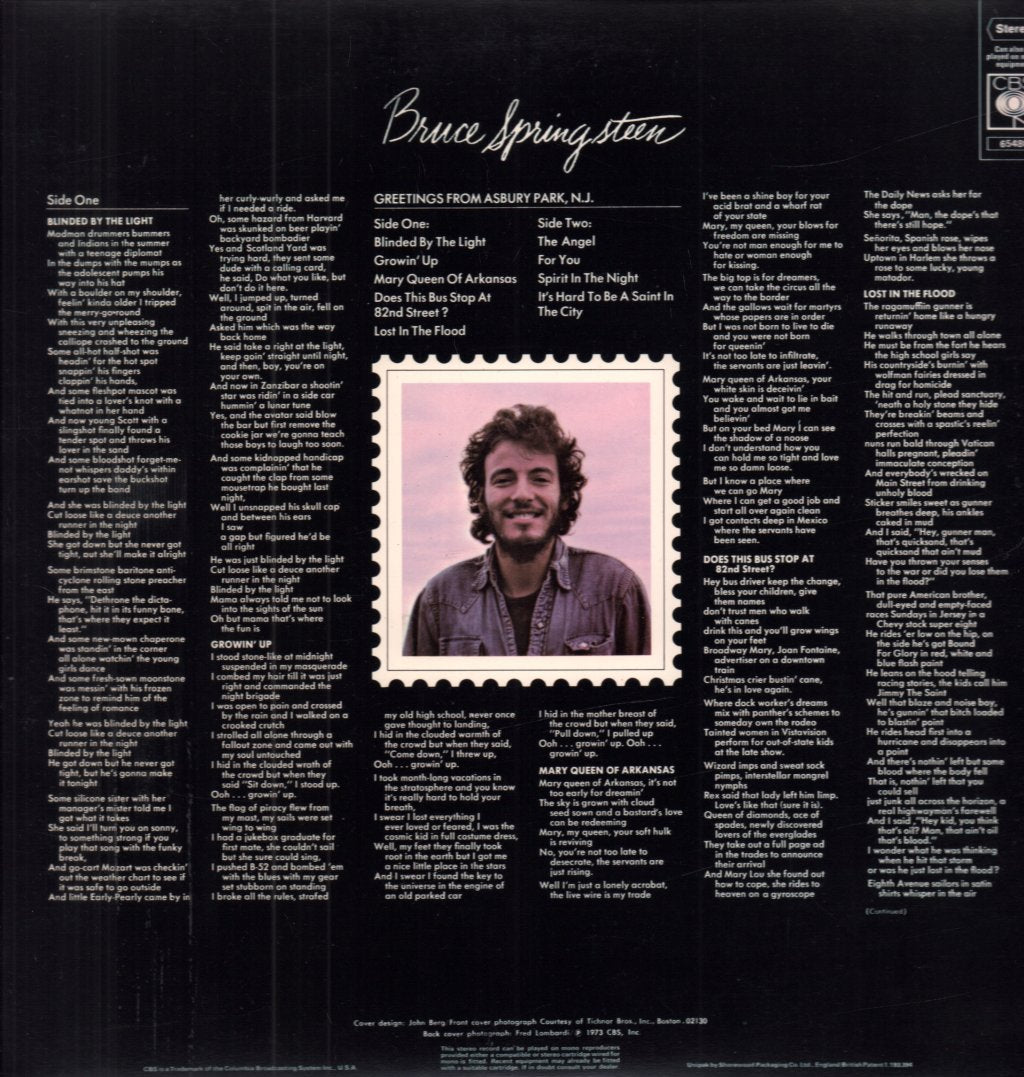 Bruce Springsteen - deluxe box set - Lp Box Set