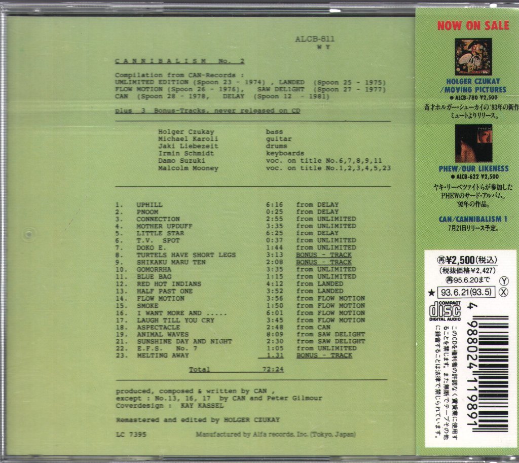 Can - Cannibalism 2 - Cd