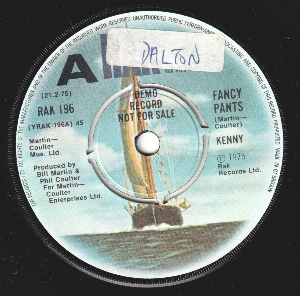 Kenny - Fancy Pants - 7 Inch