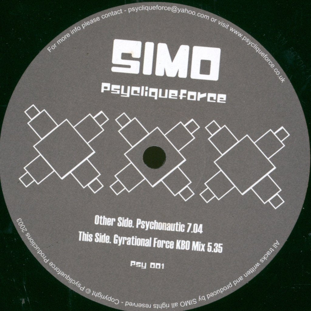 Simo (9) - Gyrational Force (KBO Mix) - 12 Inch