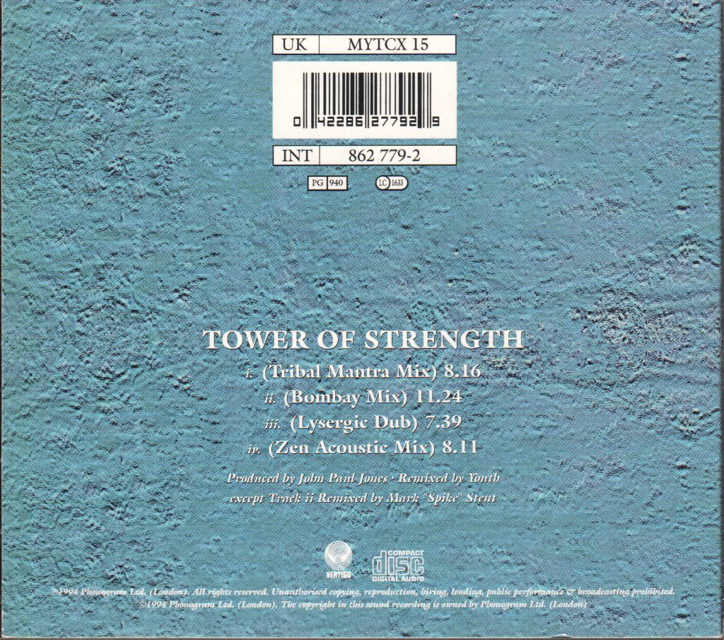 Mission - Tower Of Strength - Cd