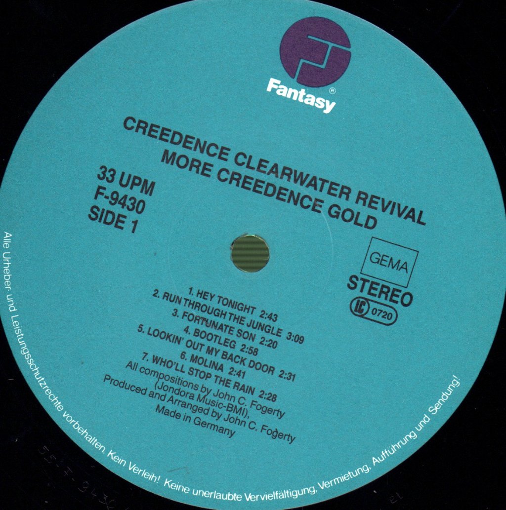 Creedence Clearwater Revival - More Creedence Gold - Lp