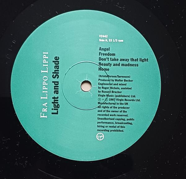 Fra Lippo Lippi - Light And Shade - Lp