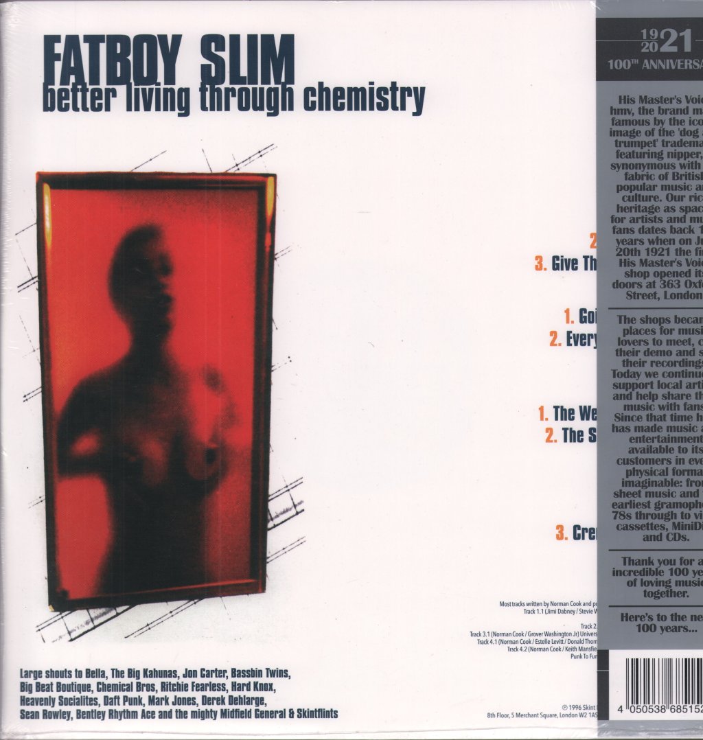 Fatboy Slim - Better Living Through Chemistry - Double Lp