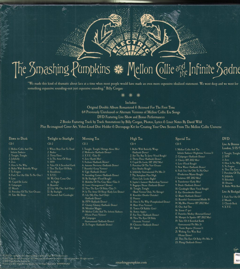 Smashing Pumpkins - Mellon Collie And The Infinite Sadness - Cd Box Set