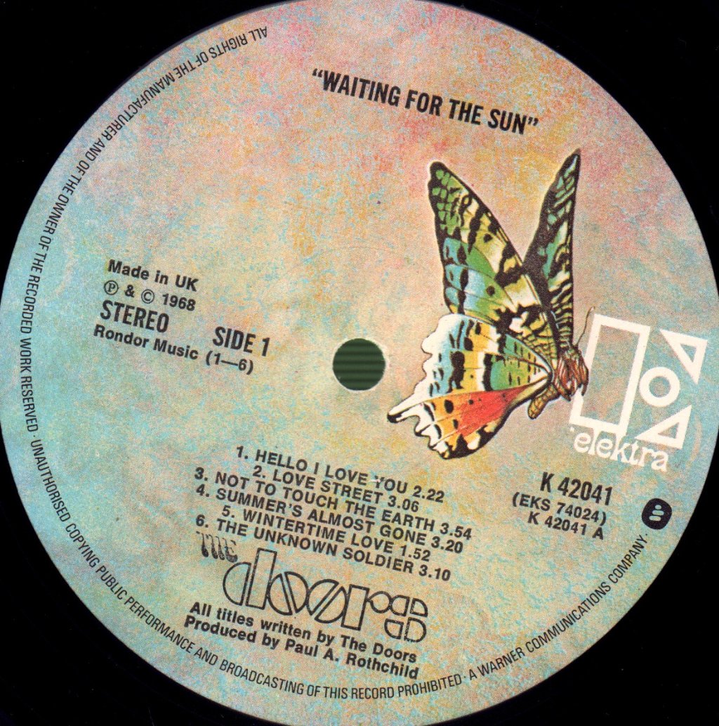 Doors - Waiting For The Sun - Lp – Vinyl Tap