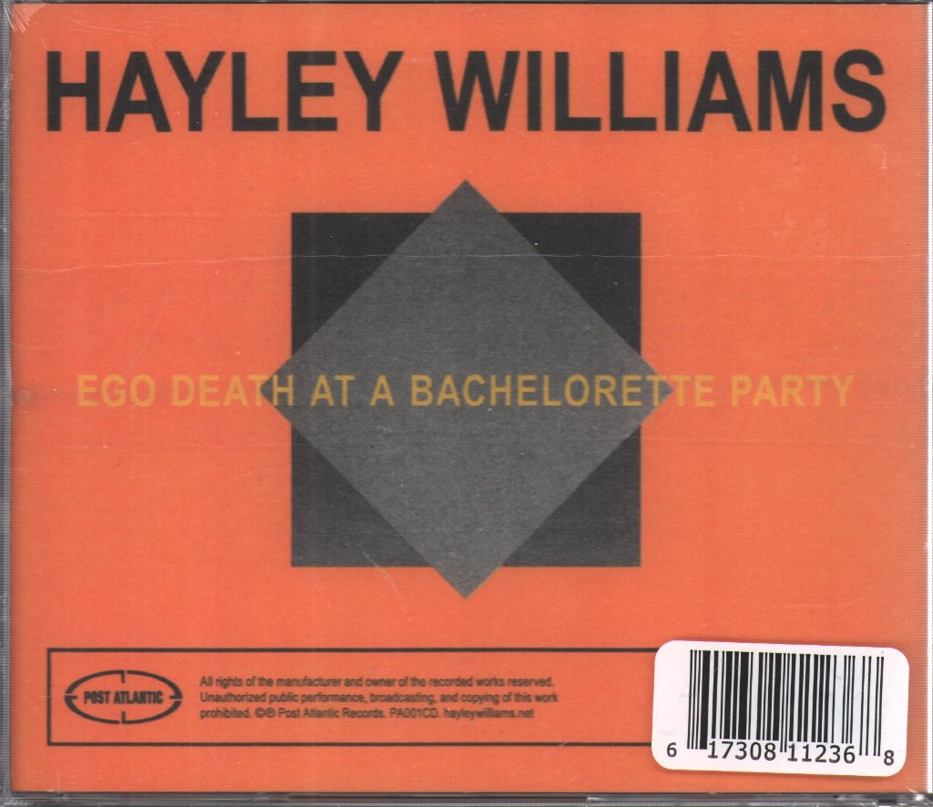 Hayley Williams - Ego Death At A Bachelorette Party - Cd
