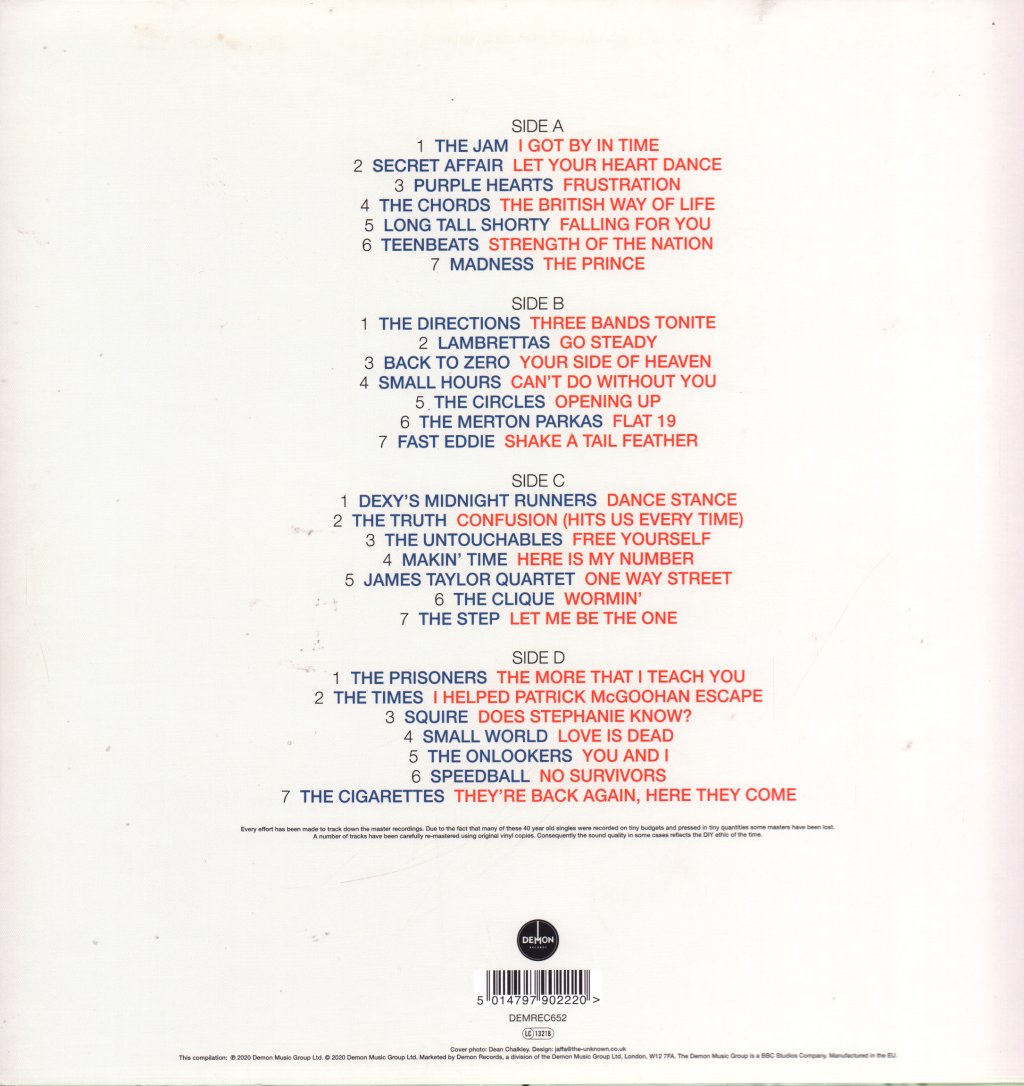 Various Artists - Eddie Piller Presents The Mod Revival (Part 1) - Double Lp