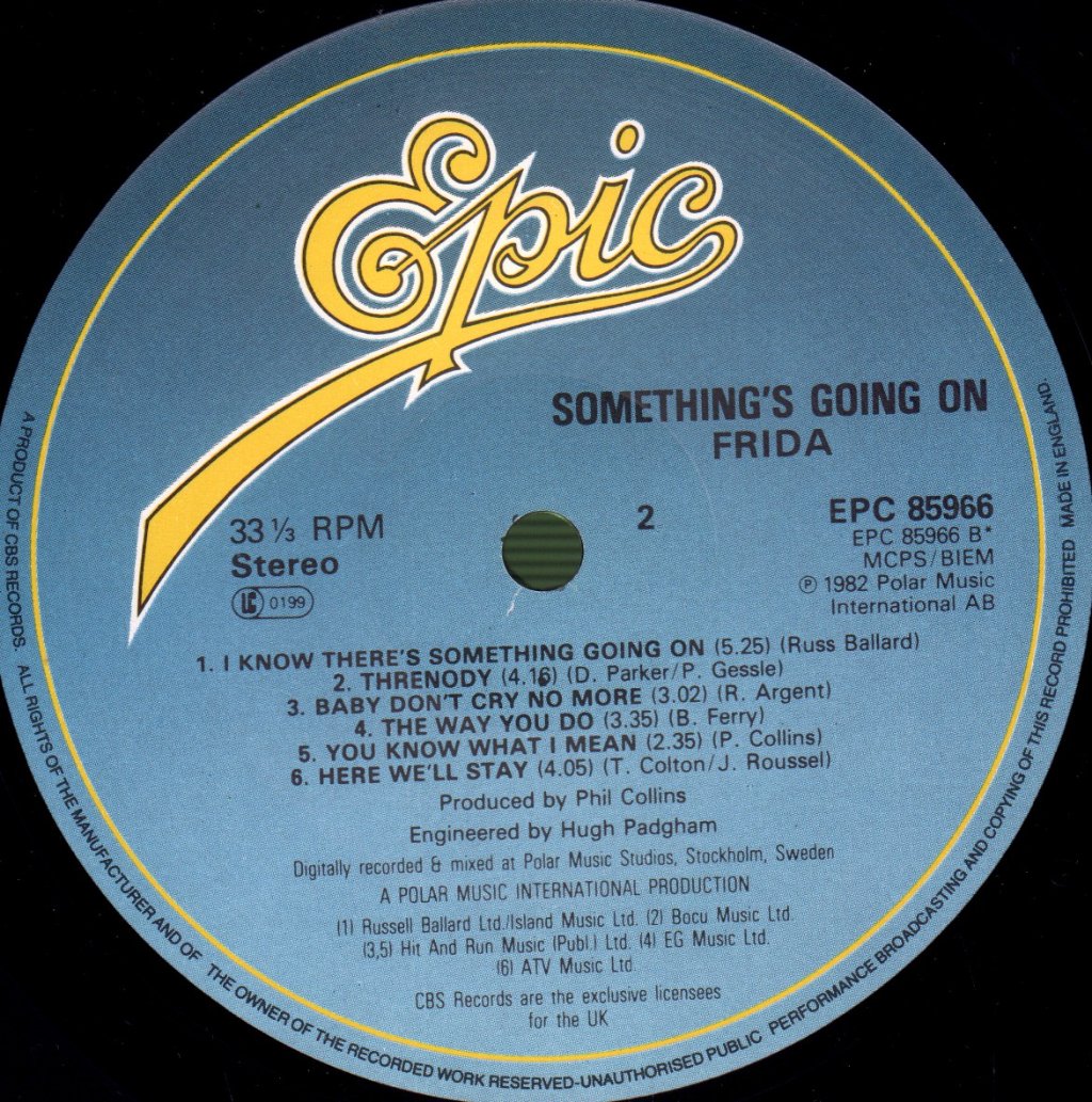 Frida - Something's Going On - Lp