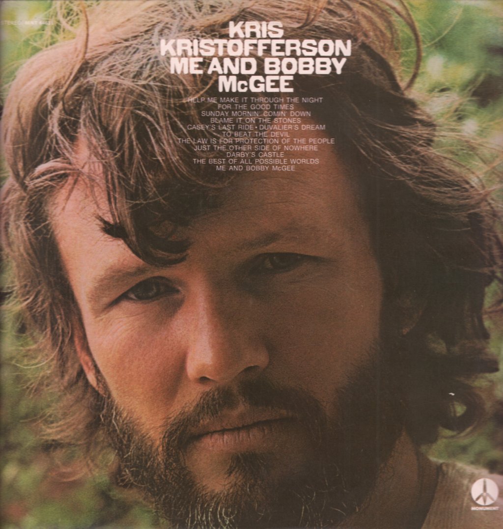 Kris Kristofferson - Me And Bobby McGee - Lp