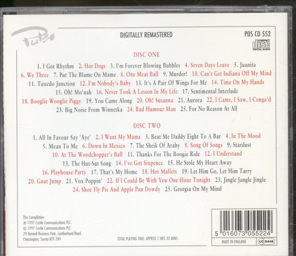 Nat Gonella And His New Georgians - Dance Band Years - Double Cd