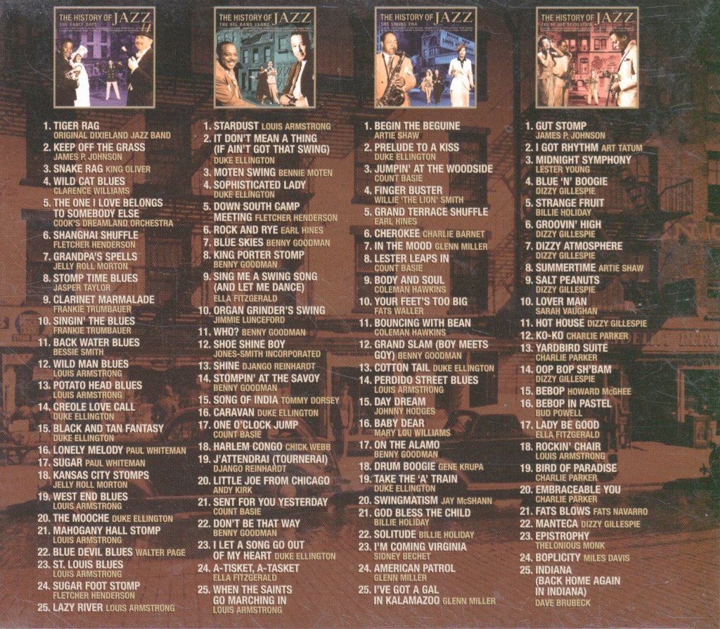 Various Artists - History Of Jazz - Cd Set