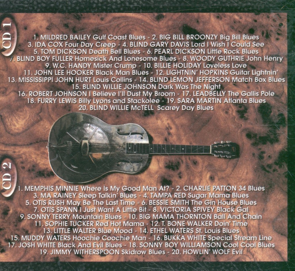 Various Artists - Encylopedia Of Early Blues Classics - Double Cd