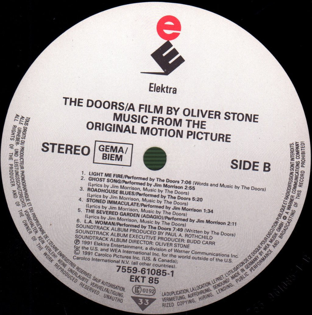 Doors - Doors (Music From The Original Motion Picture) - Lp