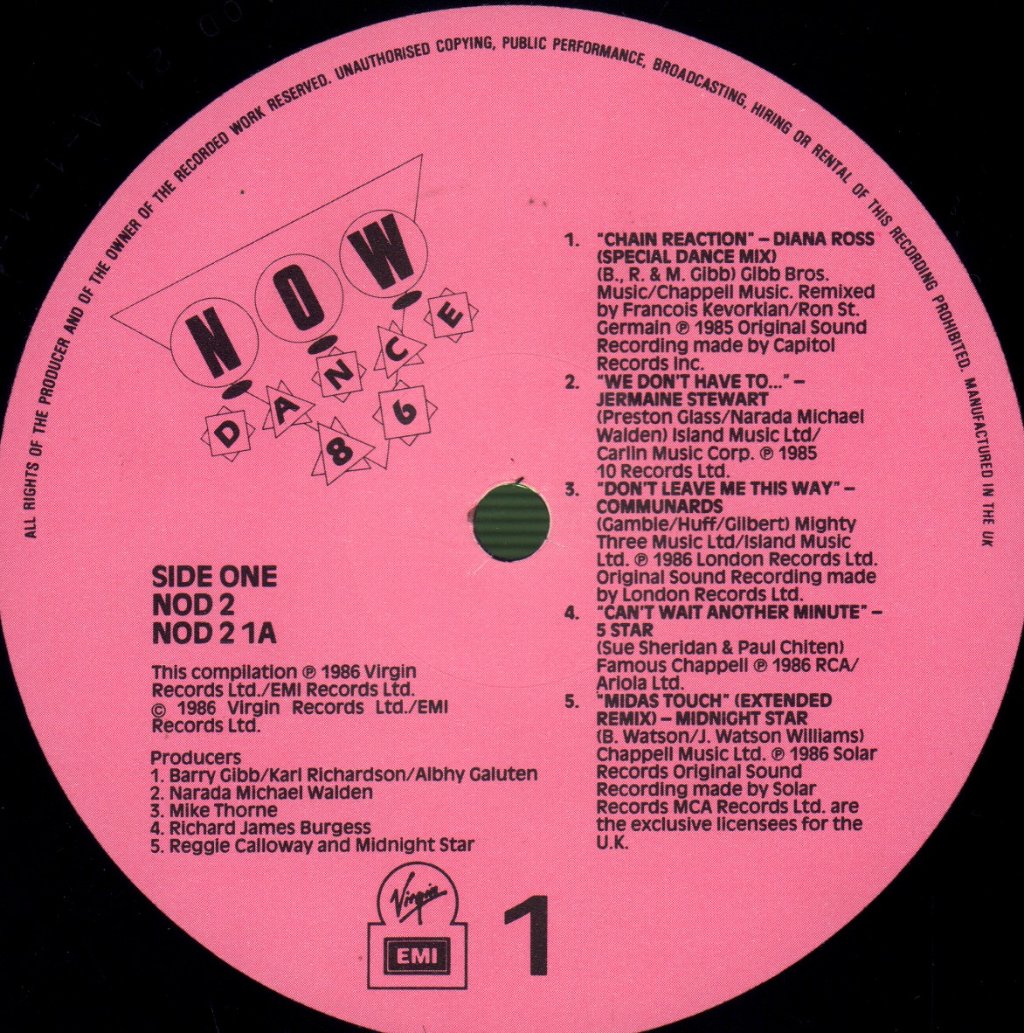 Various Artists - Now Dance 86 - Double Lp