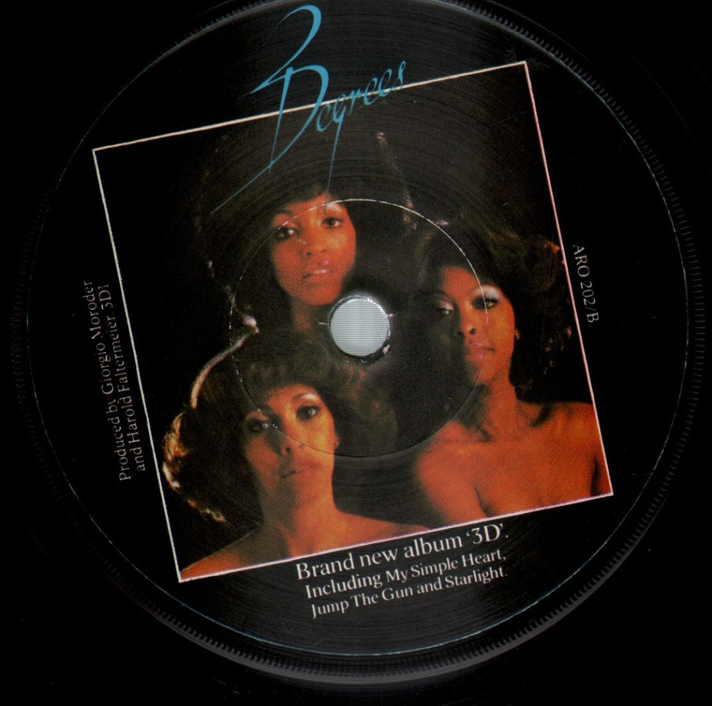 Three Degrees - My Simple Heart - 7 Inch