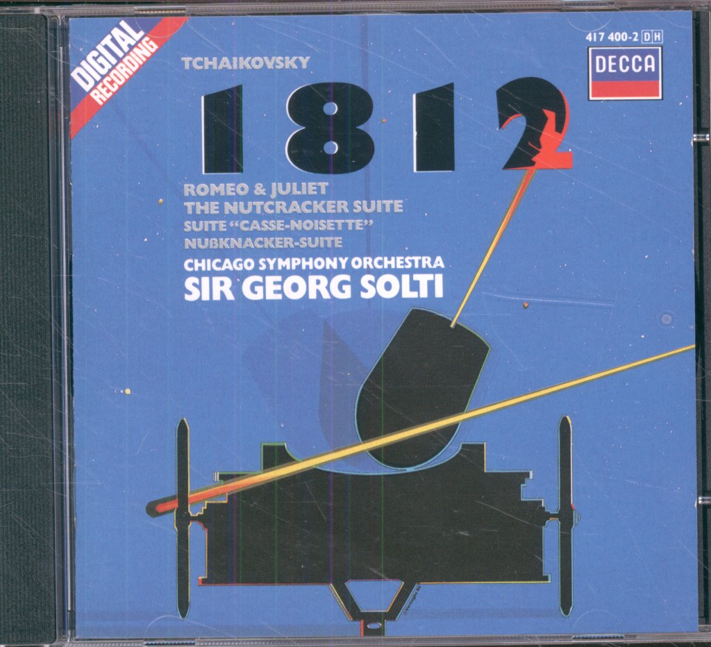 Chicago Symphony Orchestra / Sir Georg Solti - tchaikovsky - 1812 Overture / Romeo & Juliet / The Nutcracker Suite - Cd