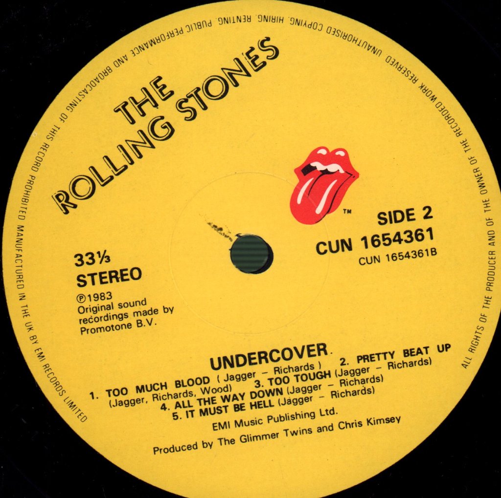 Rolling Stones - Undercover - Lp