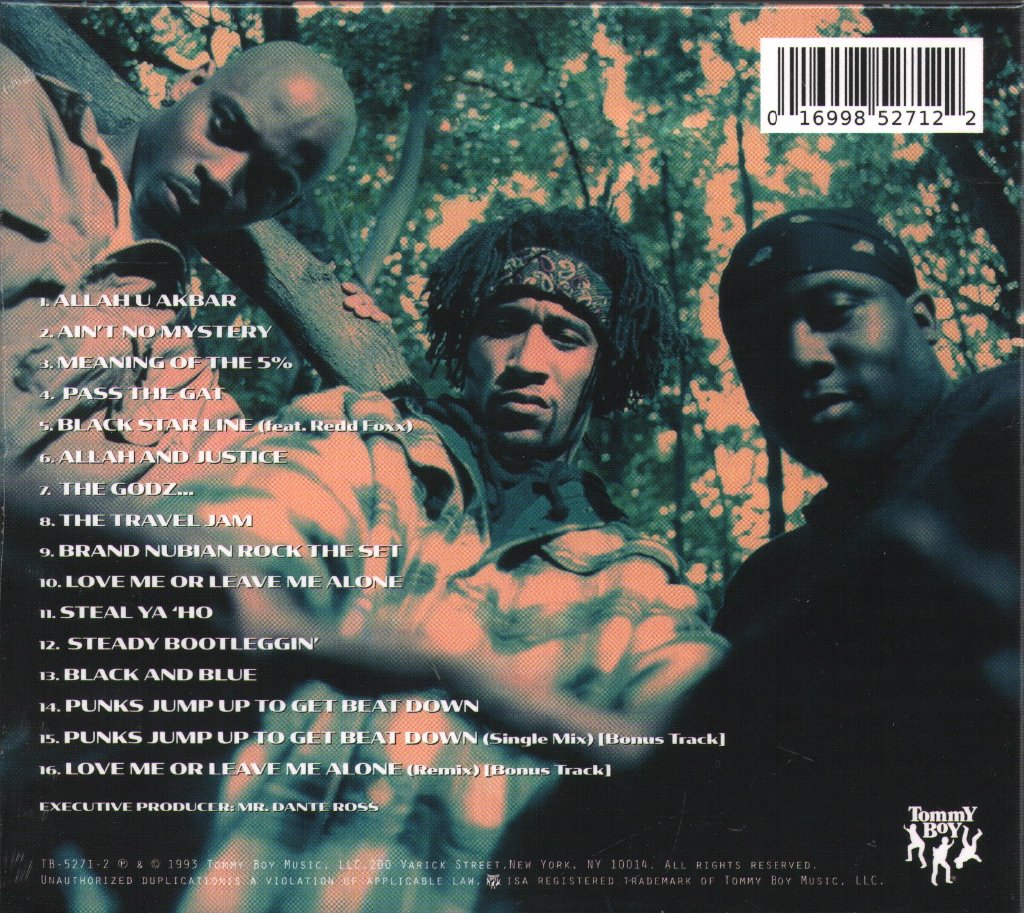 Brand Nubian - In God We Trust - Cd