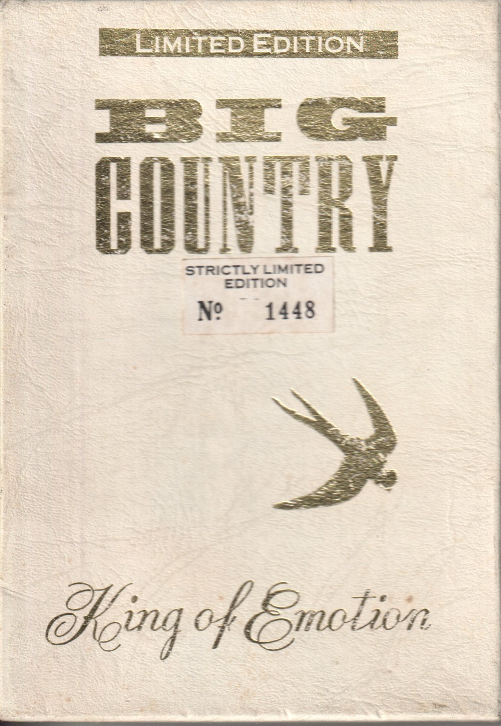 Big Country - King Of Emotion - Cassette