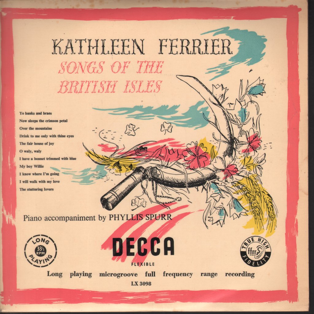 Kathleen Ferrier - Songs Of The British Isles - Lp