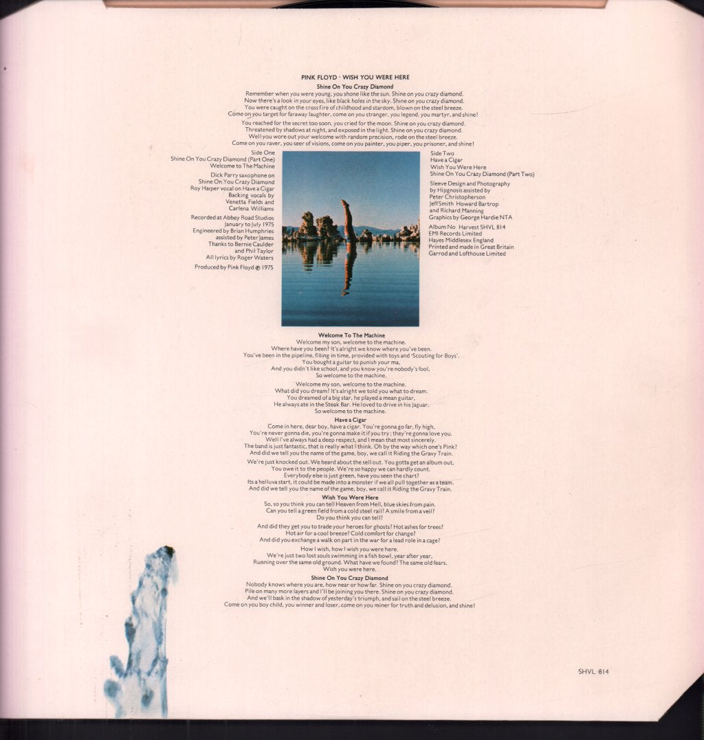 Pink Floyd - Wish You Were Here - Lp